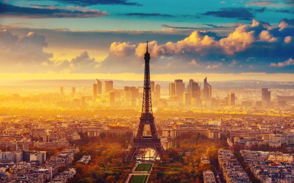 Man Made Paris Cities France Eiffel Tower HD Wallpaper | Background Image