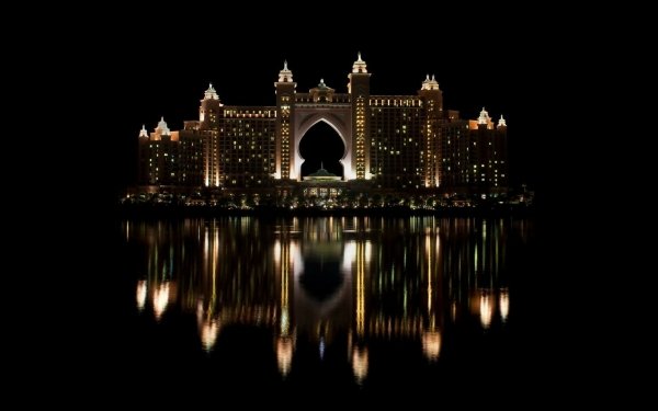 Man Made Atlantis, The Palm Atlantis Hotel Dubai HD Wallpaper | Background Image