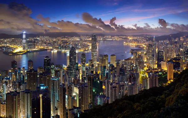 man made Hong Kong HD Desktop Wallpaper | Background Image