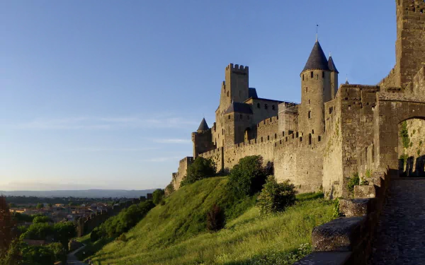 man made Carcassonne HD Desktop Wallpaper | Background Image