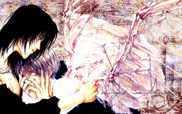Anime Angel Sanctuary HD Desktop Wallpaper | Background Image