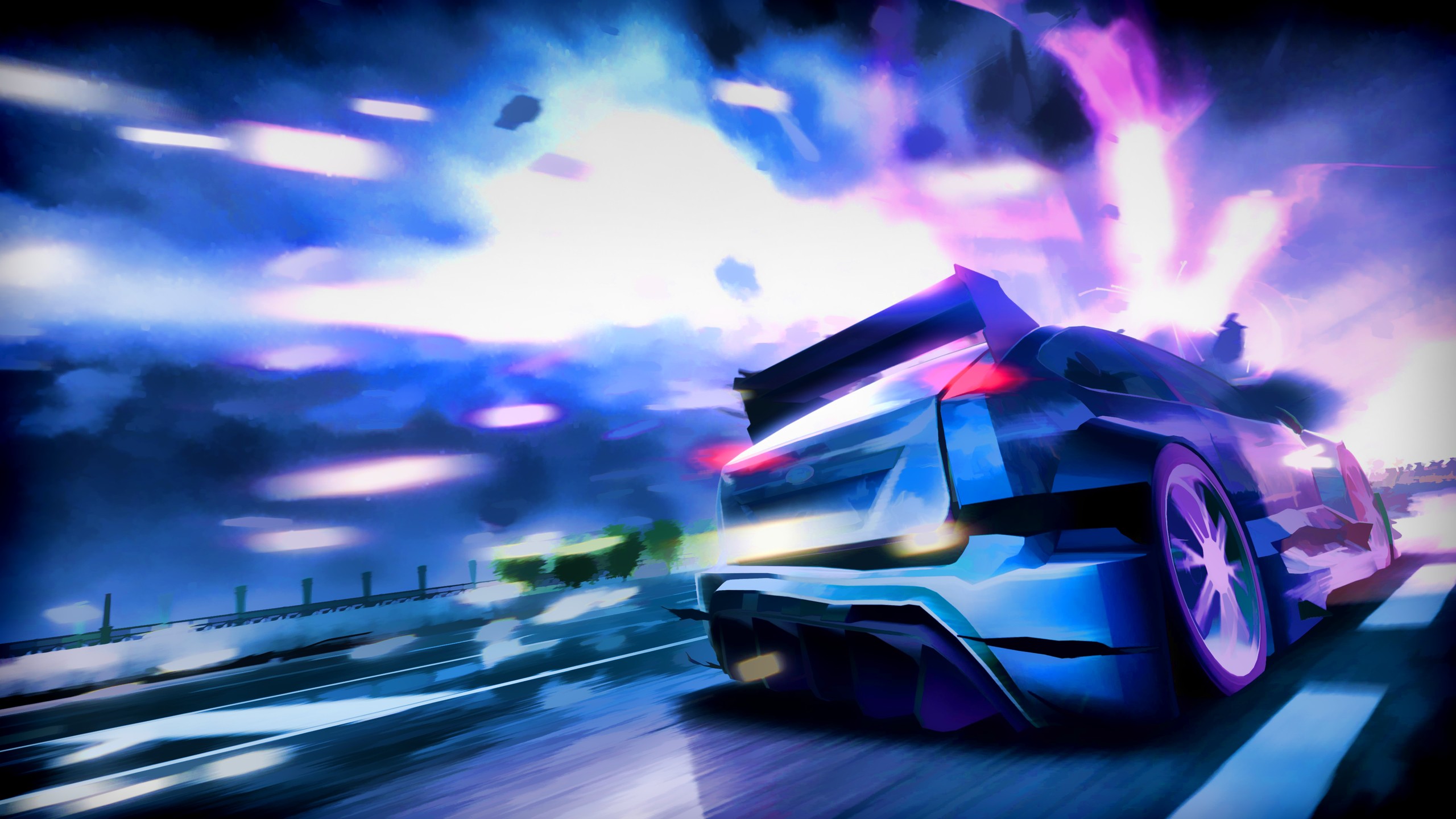 Download Artistic Race HD Wallpaper