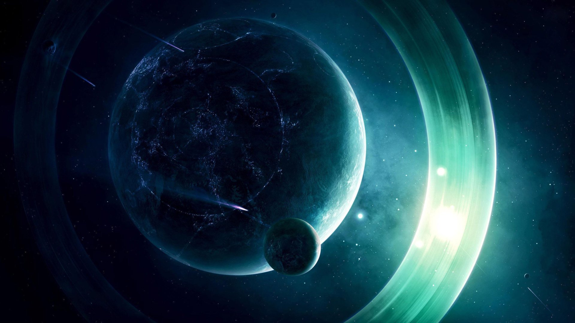 Sci Fi Planet HD Wallpaper