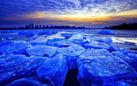 nature ice HD Desktop Wallpaper | Background Image