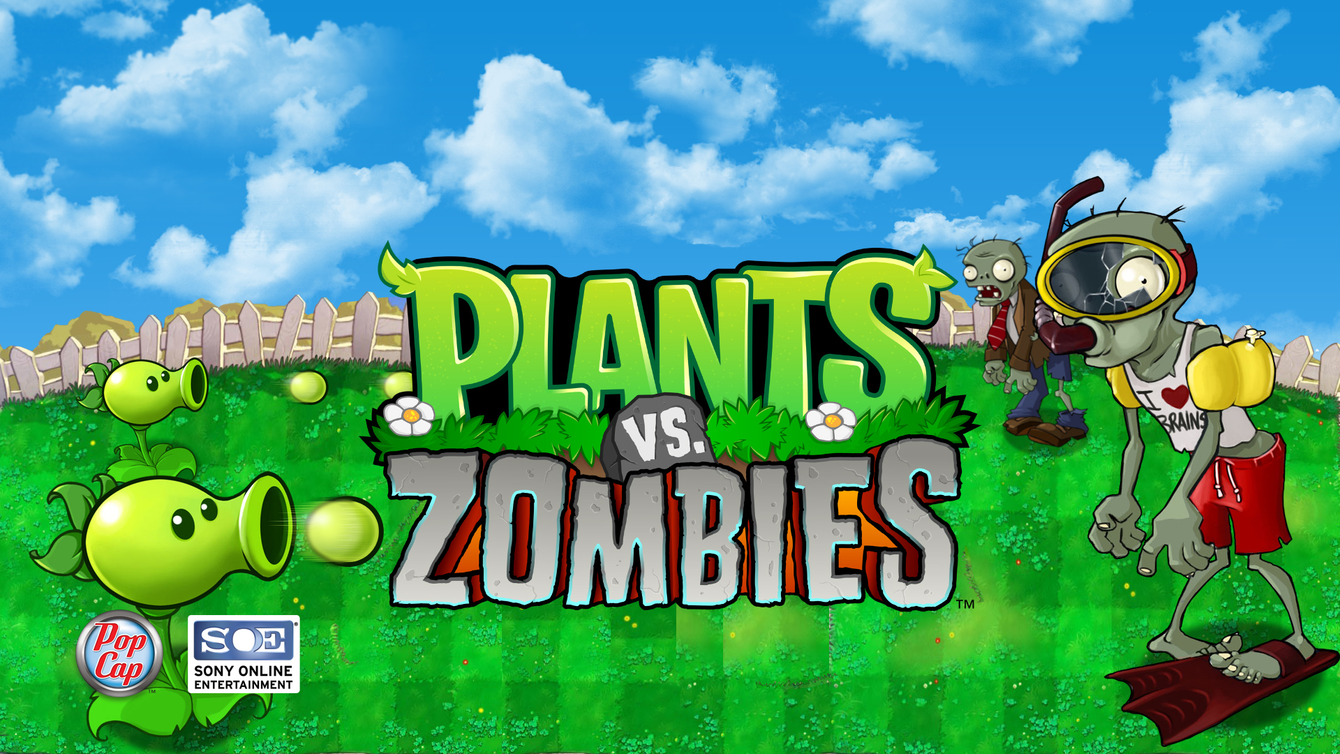 Video Game Plants vs. Zombies HD Wallpaper | Background Image
