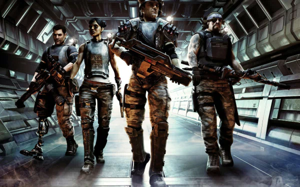 video game Aliens: Colonial Marines HD Desktop Wallpaper | Background Image