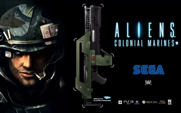 video game Aliens: Colonial Marines HD Desktop Wallpaper | Background Image