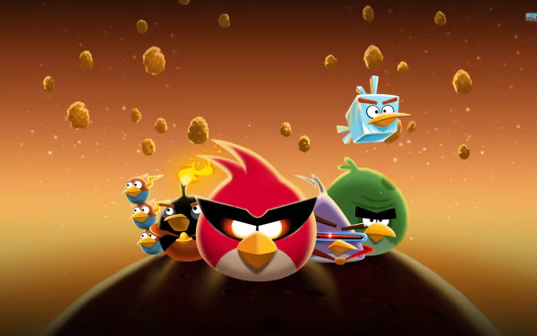 video game angry birds space HD Desktop Wallpaper | Background Image