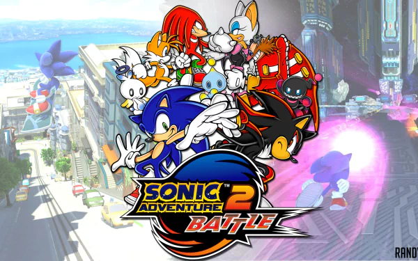 Sonic Adventure 2 Rouge the Bat Chao (Sonic) Shadow the Hedgehog Doctor Eggman Miles 'Tails' Prower Sonic the Hedgehog video game Sonic Adventure 2 Battle HD Desktop Wallpaper | Background Image