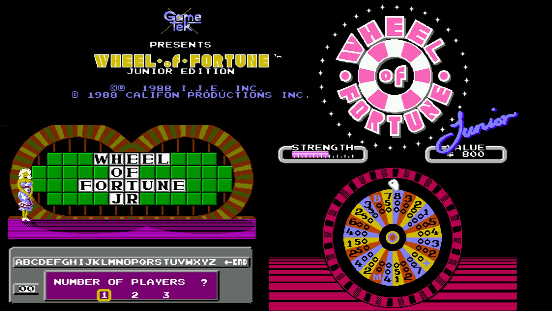Download Video Game Wheel Of Fortune HD Wallpaper