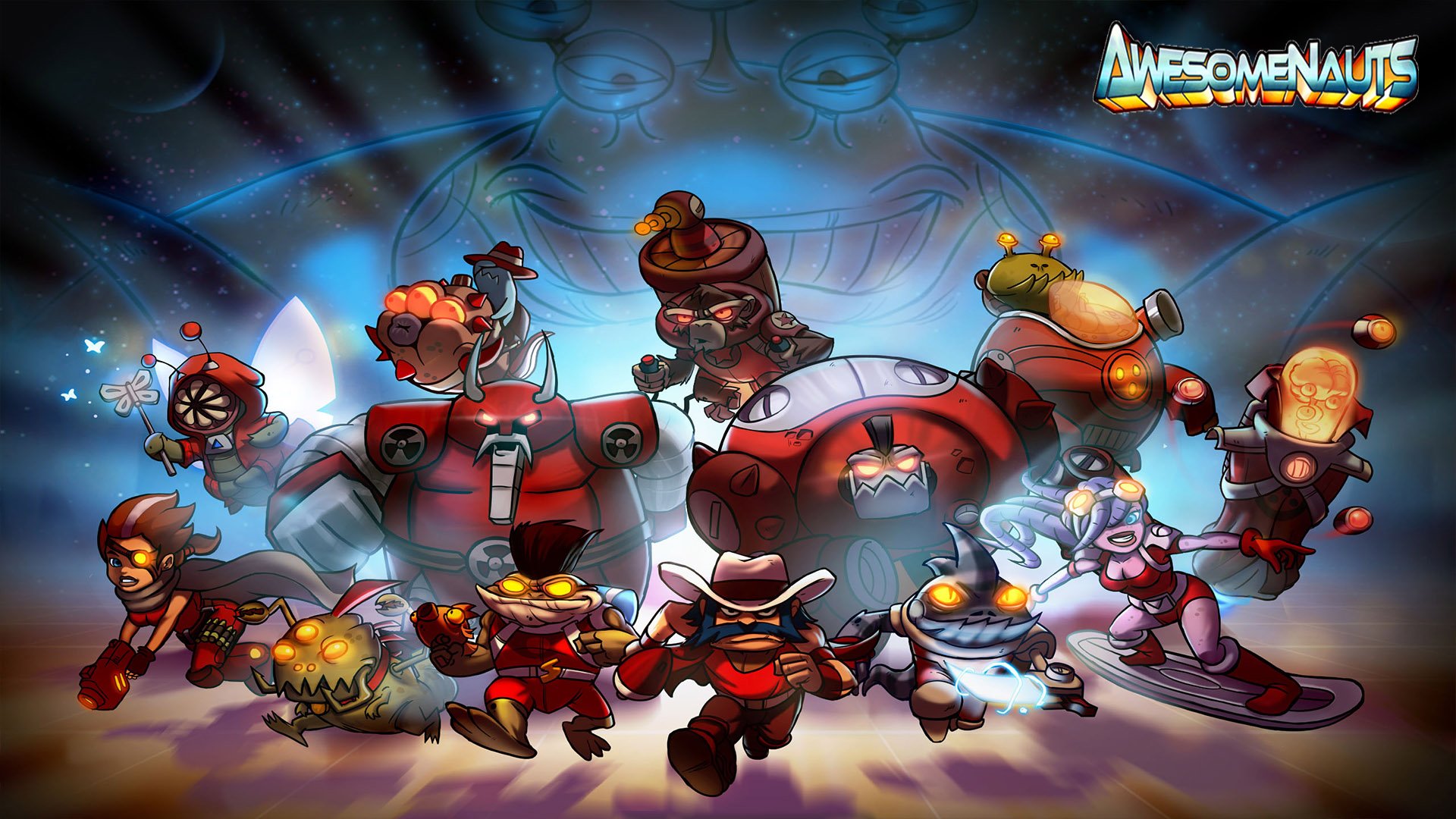 Download Video Game Awesomenauts HD Wallpaper