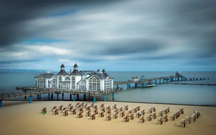 man made pier HD Desktop Wallpaper | Background Image