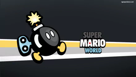 Bob-omb video game Super Mario World HD Desktop Wallpaper | Background Image
