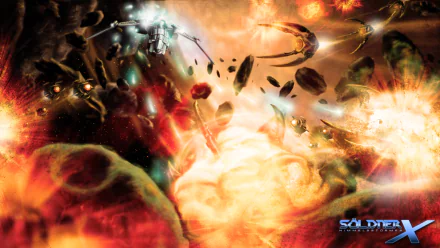 video game soldner-x: himmelssturmer HD Desktop Wallpaper | Background Image