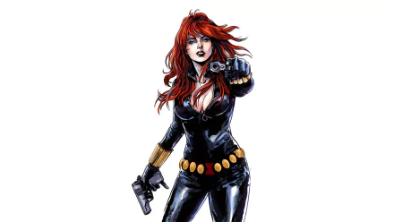 Comic Black Widow HD Desktop Wallpaper | Background Image