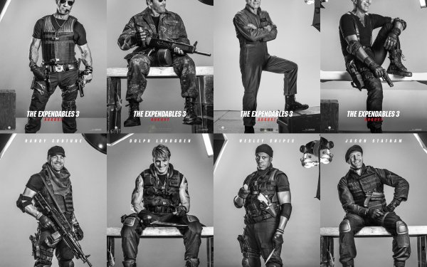 Movie The Expendables 3 The Expendables Sylvester Stallone Barney Ross Wesley Snipes Doc Harrison Ford Arnold Schwarzenegger Trench Jason Statham Lee Christmas Dolph Lundgren Gunnar Jensen Randy Couture Toll Road Antonio Banderas Galgo Max Drummer HD Wallpaper | Background Image