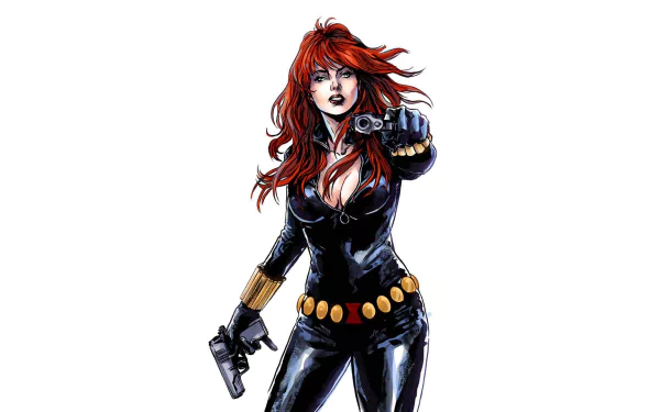 Comic Black Widow HD Desktop Wallpaper | Background Image