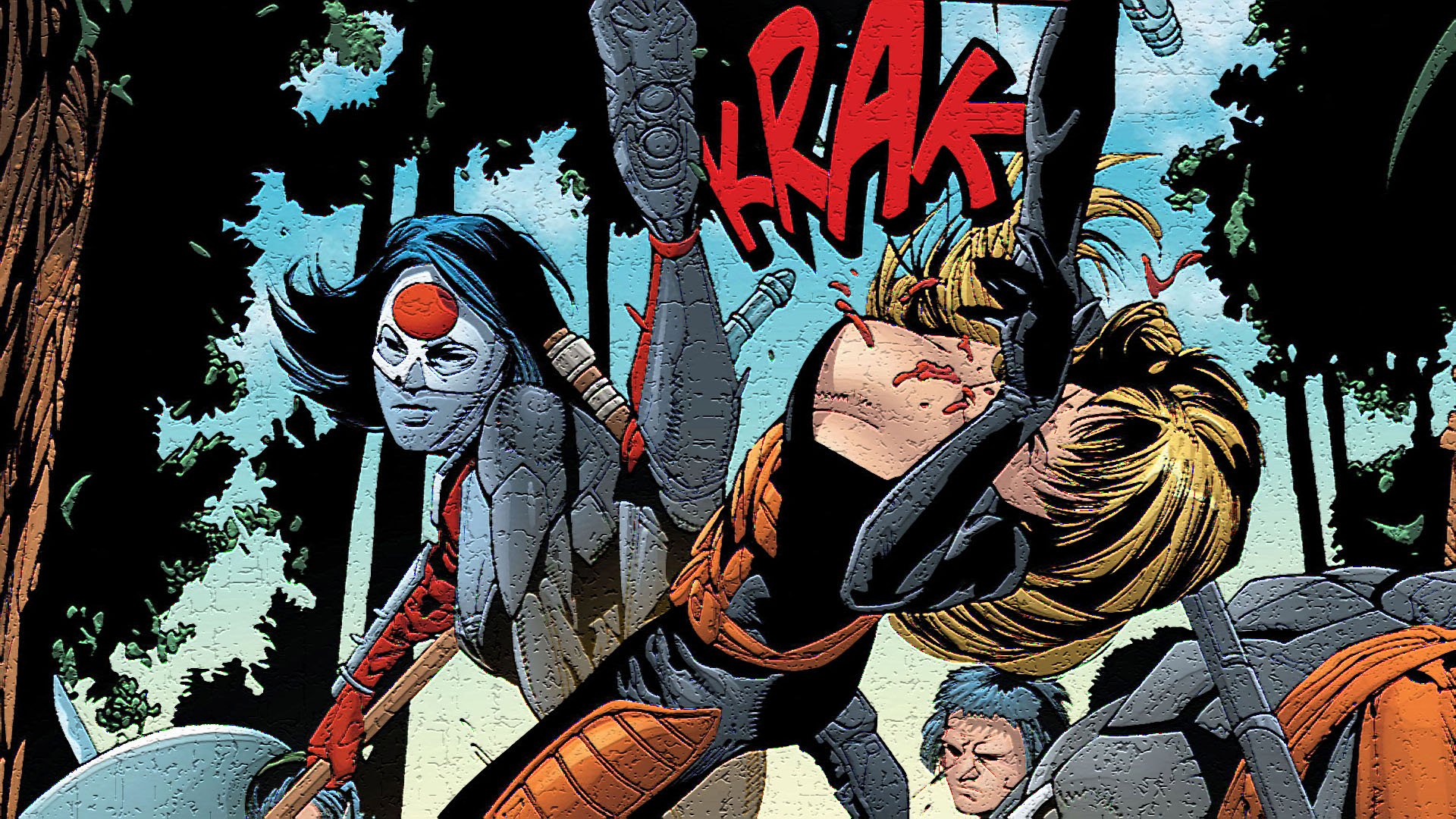 Download Comic Katana (DC Comics) HD Wallpaper