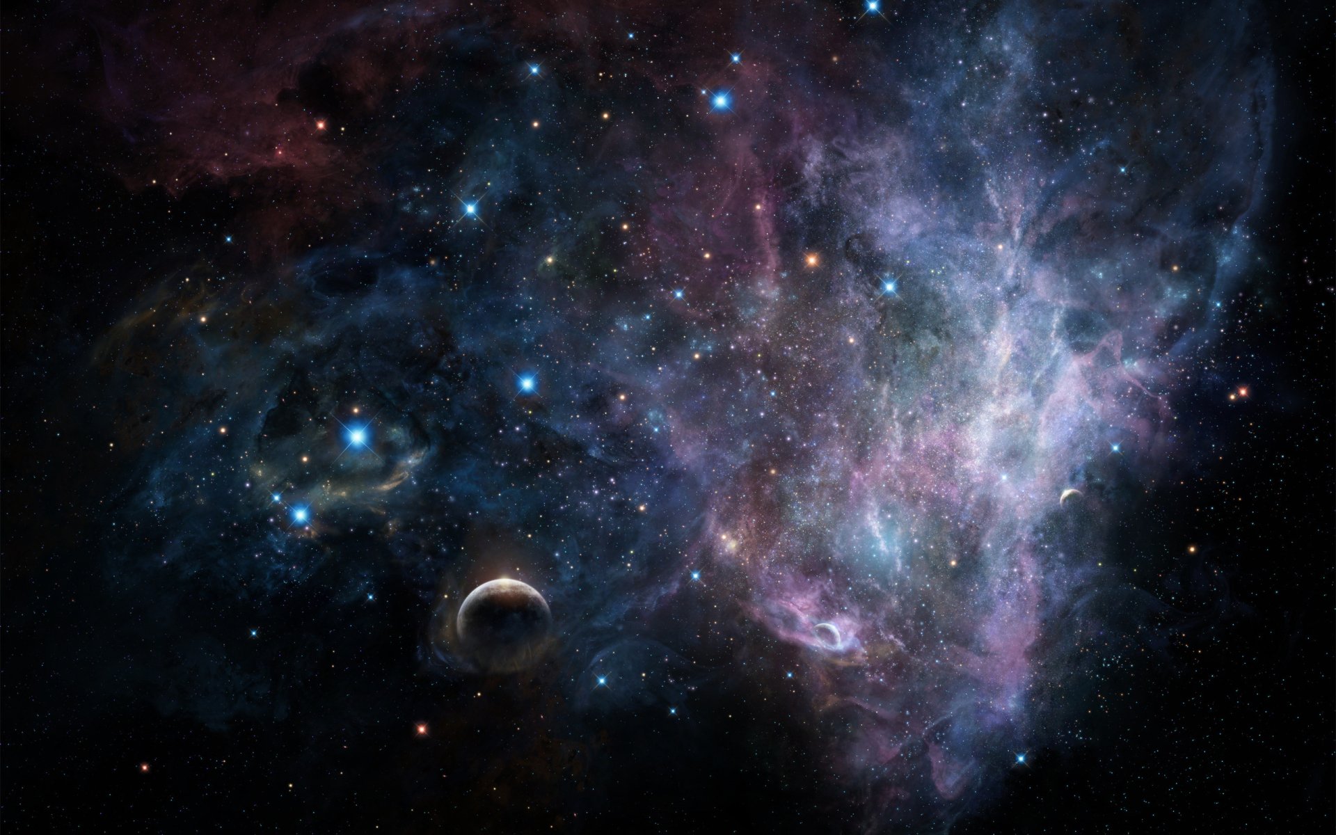 Sci Fi Nebula HD Wallpaper
