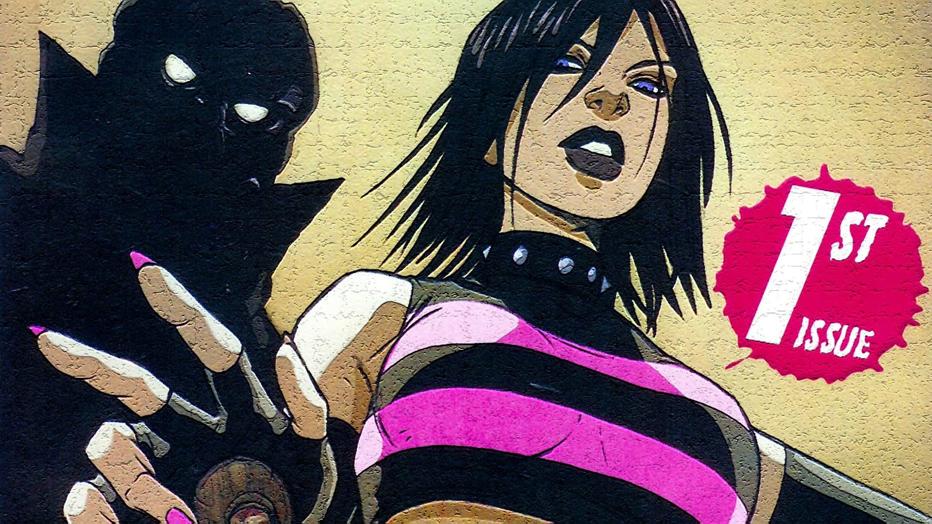 Download Comic Hack/Slash HD Wallpaper by Steve Prescott