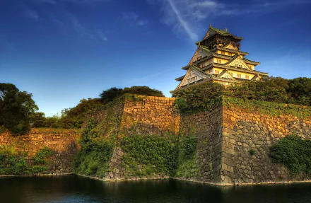 castle Japan Osaka man made Osaka Castle HD Desktop Wallpaper | Background Image