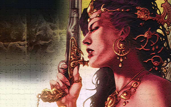 Comic Dejah Thoris HD Desktop Wallpaper | Background Image