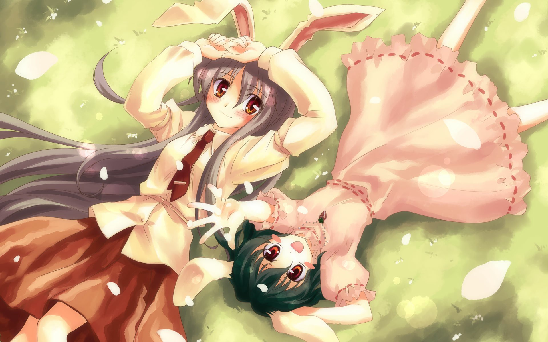 Download Tewi Inaba Reisen Udongein Inaba Anime Touhou HD Wallpaper