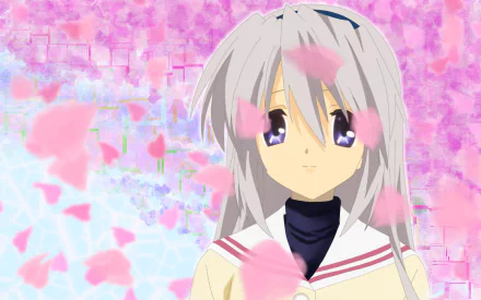 Tomoyo Sakagami Anime Clannad HD Desktop Wallpaper | Background Image