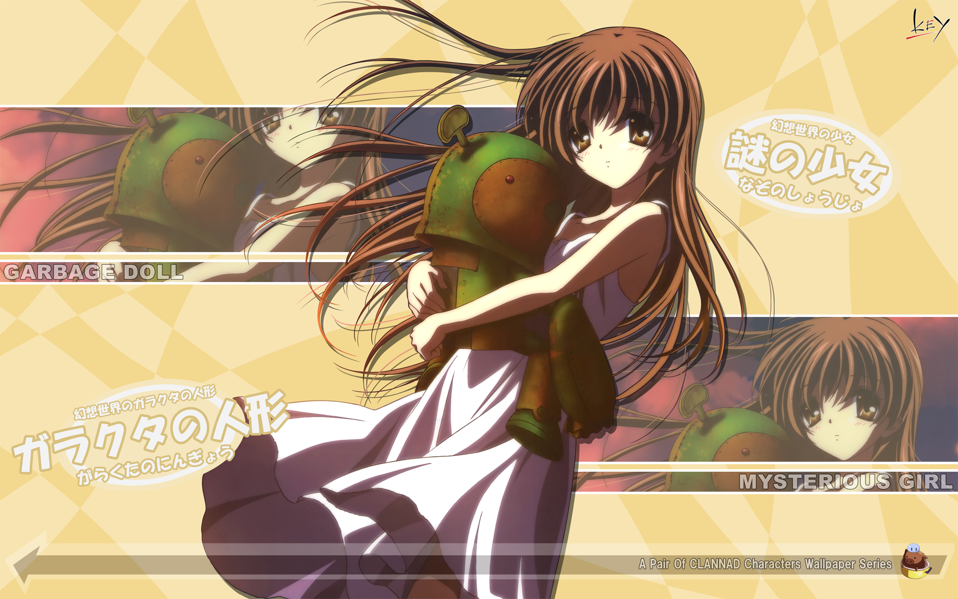 Clannad Characters Anime Poster