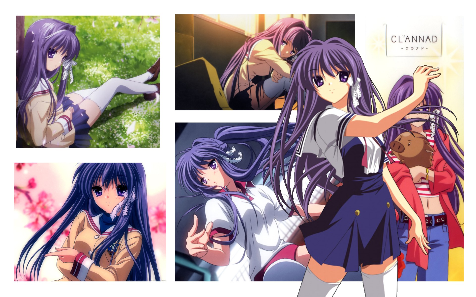 Botan (Clannad) - Wallpaper and Scan Gallery - Minitokyo