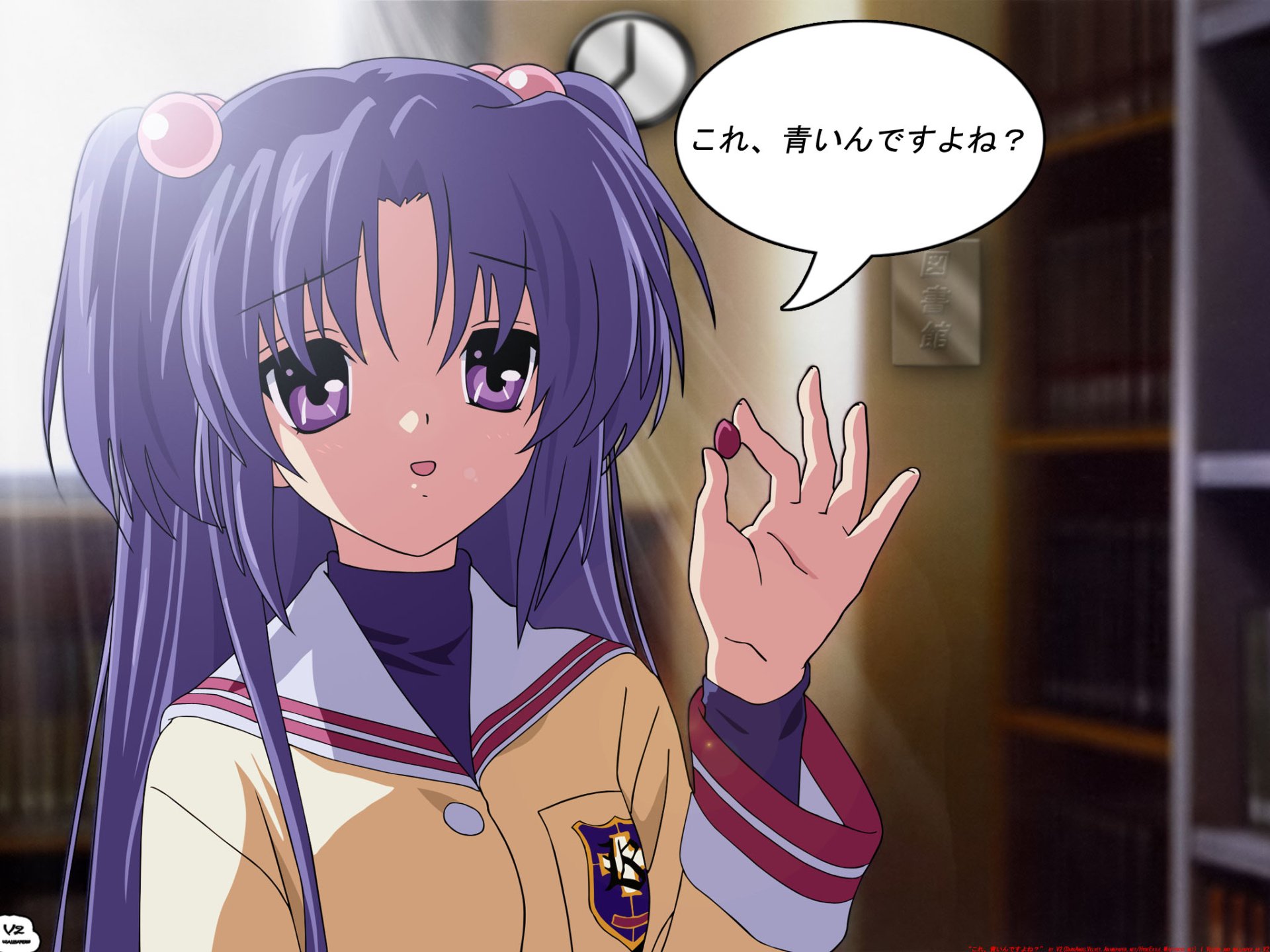 Download Kotomi Ichinose Anime Clannad HD Wallpaper