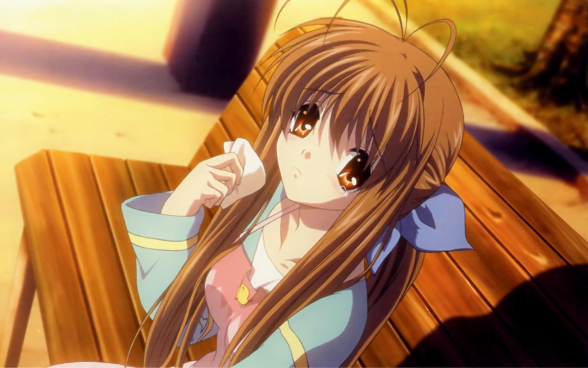 Download Sanae Furukawa Anime Clannad HD Wallpaper