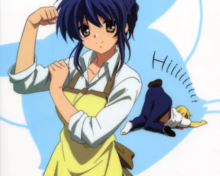 Youhei Sunohara Misae Sagara Anime Clannad HD Desktop Wallpaper | Background Image