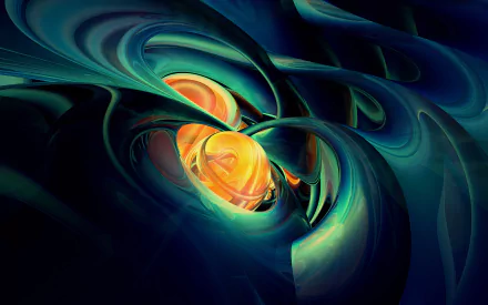 Abstract turquoise HD Desktop Wallpaper | Background Image