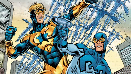 Ted Kord DC Comics Blue Beetle (DC Comics) Comic Booster Gold HD Desktop Wallpaper | Background Image