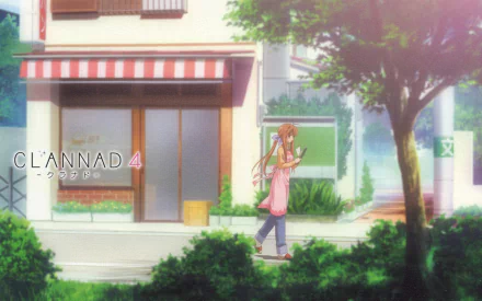 Sanae Furukawa Anime Clannad HD Desktop Wallpaper | Background Image