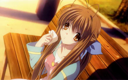 Sanae Furukawa Anime Clannad HD Desktop Wallpaper | Background Image