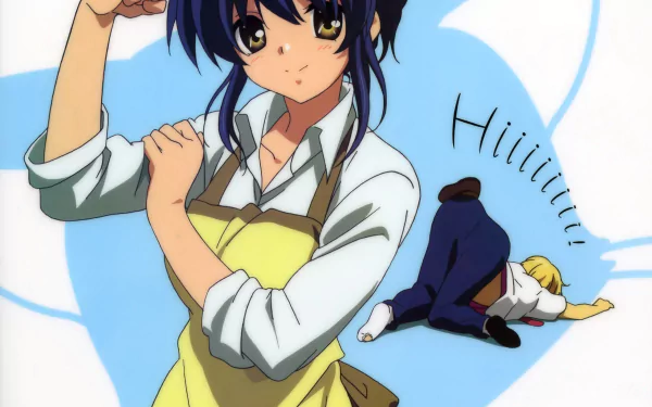 Youhei Sunohara Misae Sagara Anime Clannad HD Desktop Wallpaper | Background Image