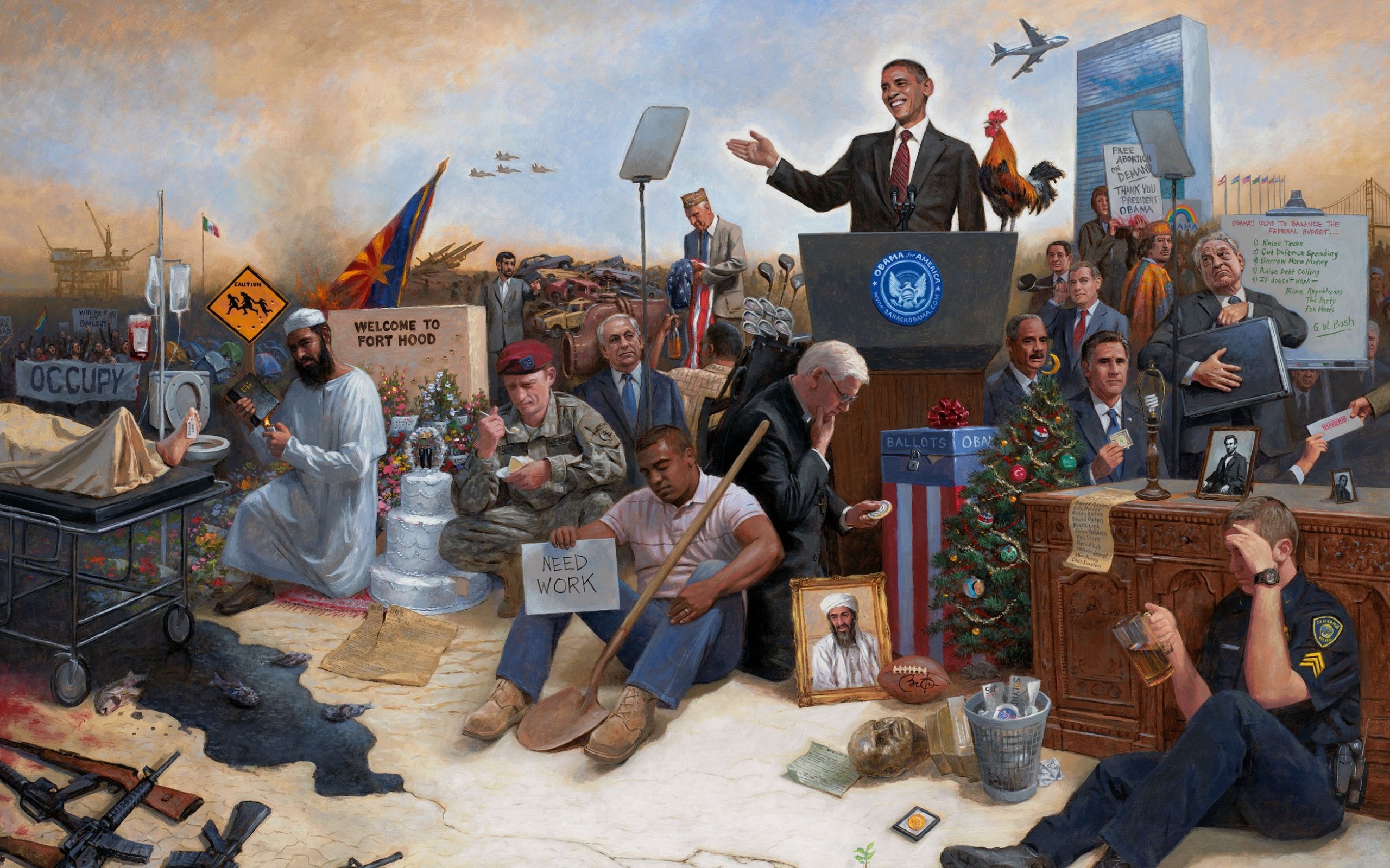 Obamanation by Jon McNaughton