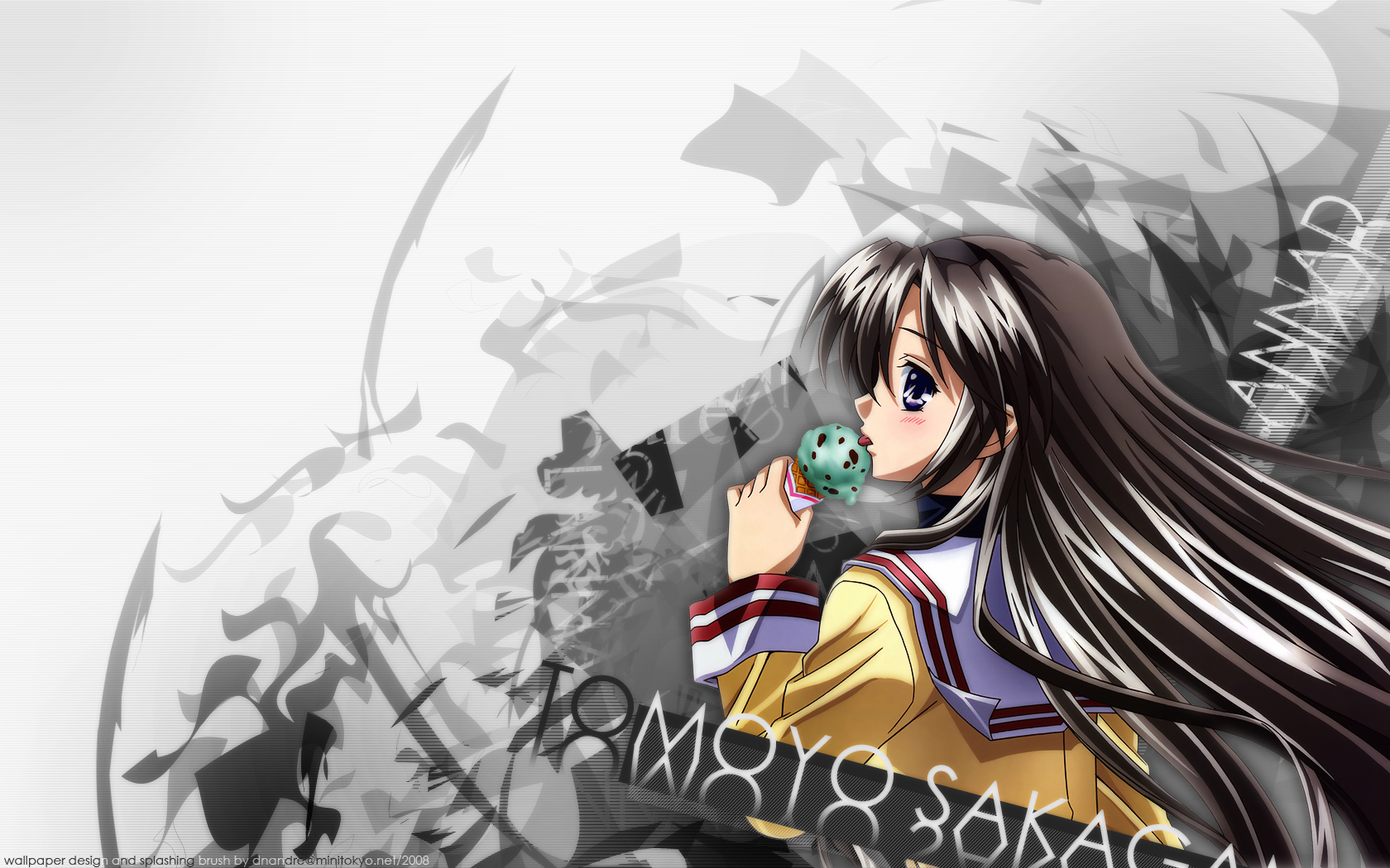 Download Tomoyo Sakagami, Clannad Anime Series Character Wallpaper