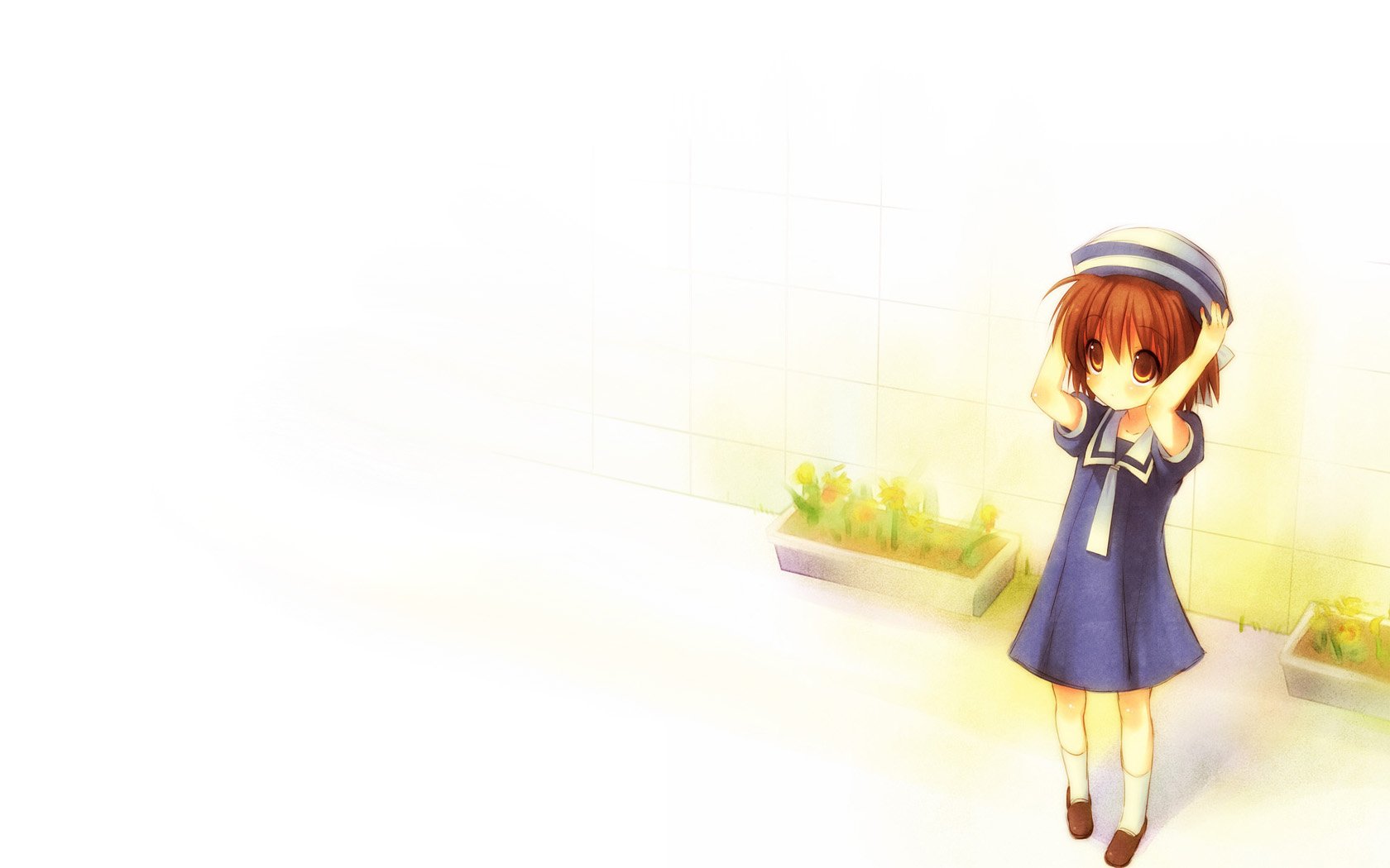 Download Ushio Okazaki Anime Clannad Wallpaper