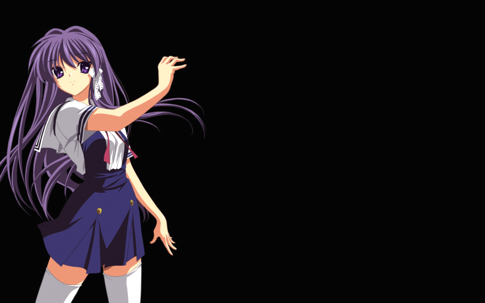 Download Kyou Fujibayashi Anime Clannad Wallpaper