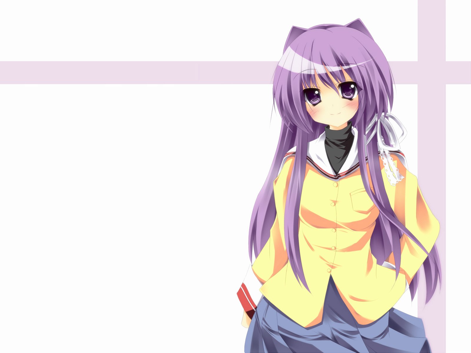 Download Kyou Fujibayashi Anime Clannad Wallpaper