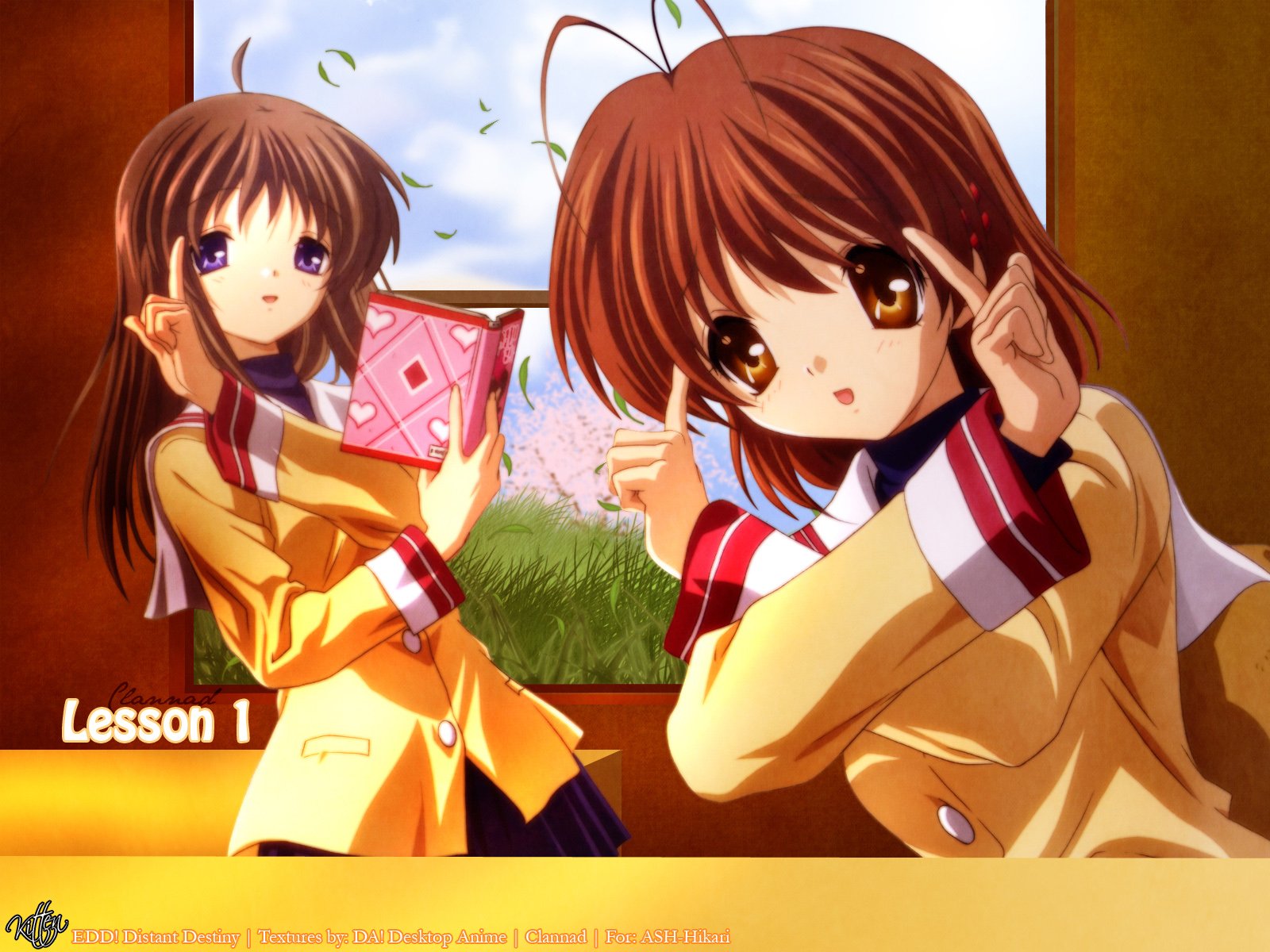Download Yukine Miyazawa Nagisa Furukawa Anime Clannad Wallpaper