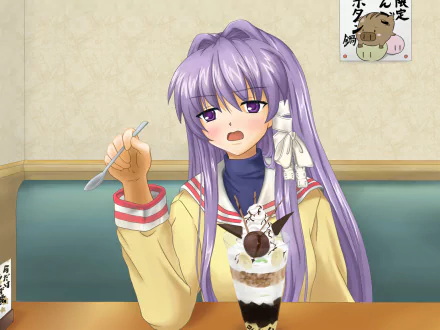 Botan (Clannad) Kyou Fujibayashi Anime Clannad HD Desktop Wallpaper | Background Image