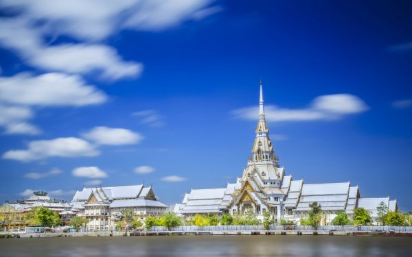 Religious Wat Hong Temples Bangkok Thailand HD Wallpaper | Background Image