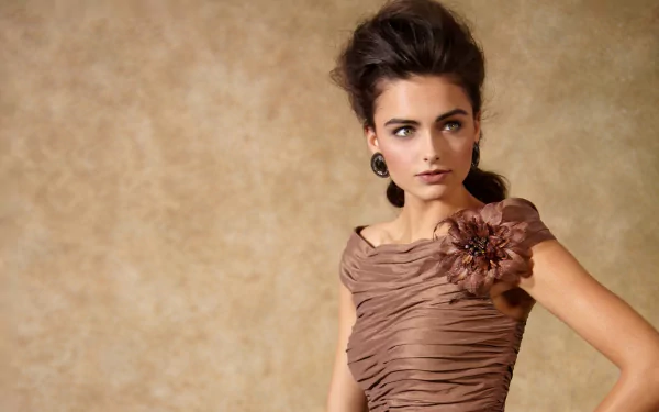 dress brunette model woman Darla Baker HD Desktop Wallpaper | Background Image