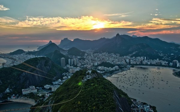 Man Made Rio De Janeiro Cities Brazil HD Wallpaper | Background Image