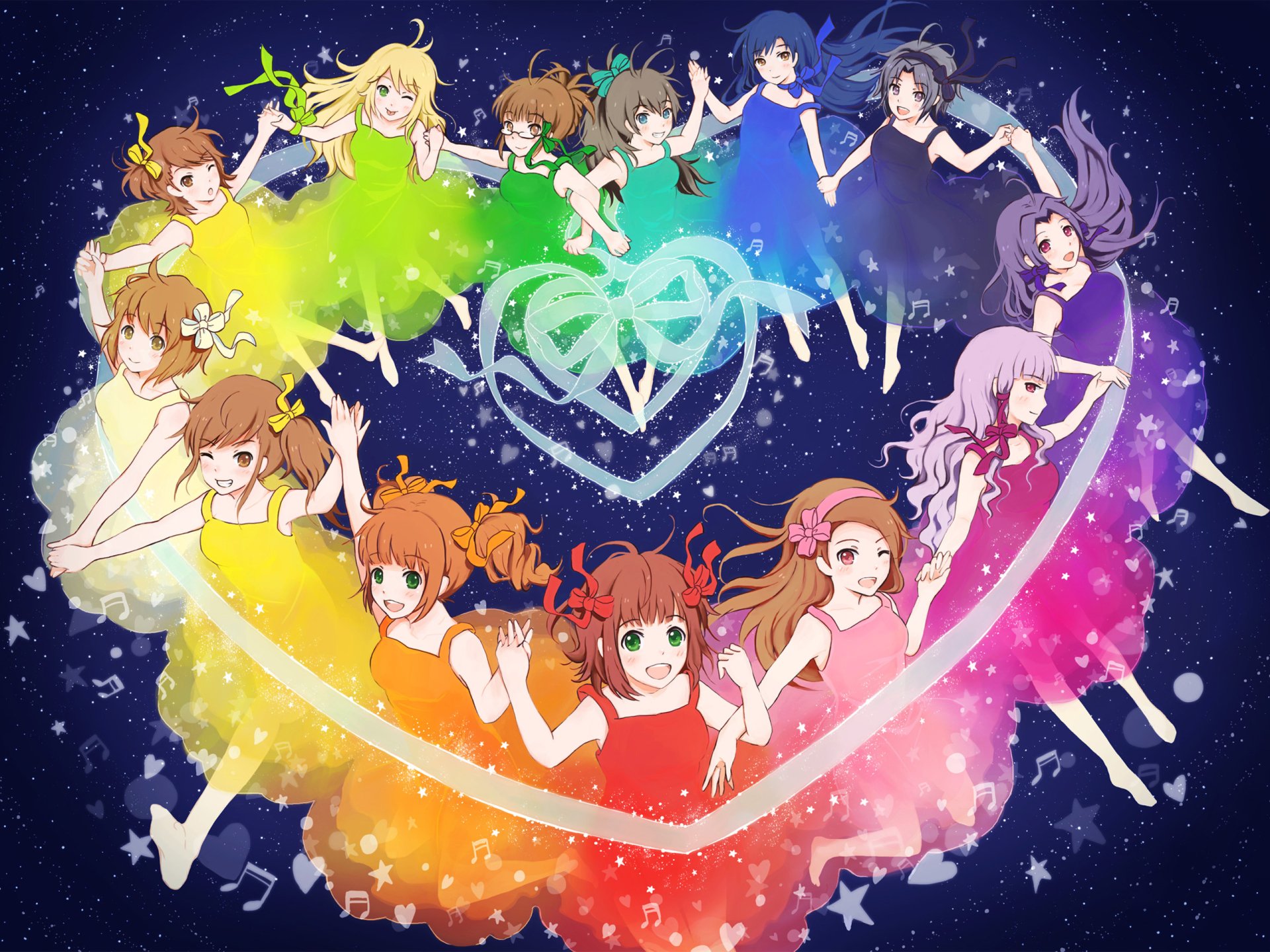 Download Anime The IDOLM@STER HD Wallpaper