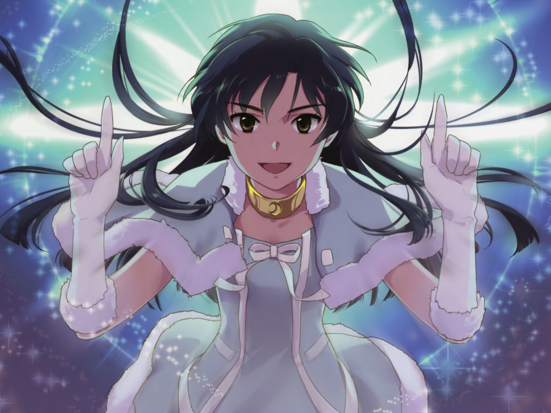 Download Chihaya Kisaragi Anime The IDOLM@STER HD Wallpaper